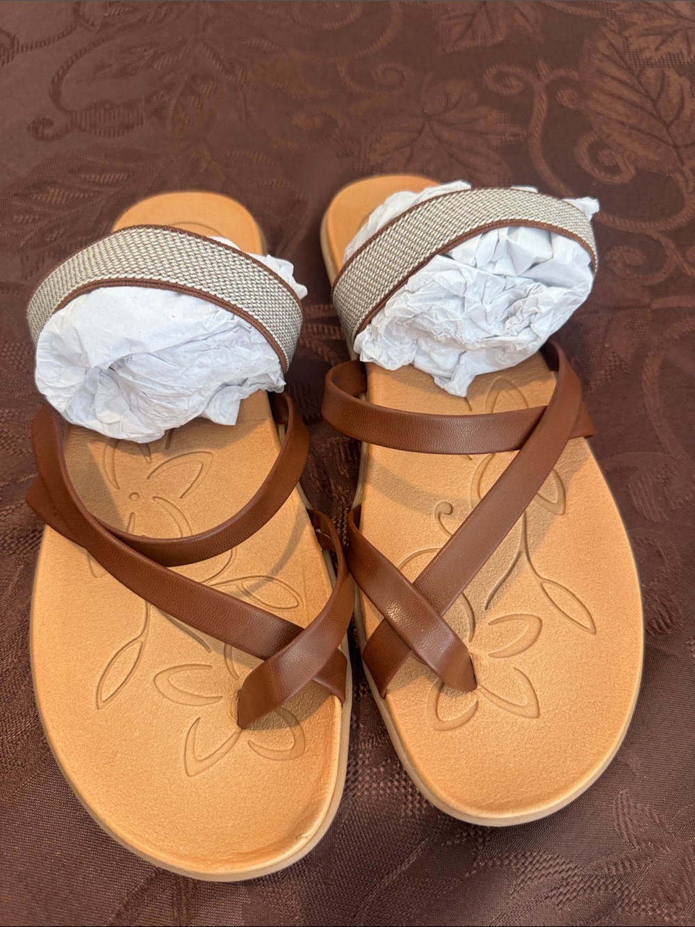 NWOT b.o.c. By Born slide on Sandals. Size 7 - Picture 7 of 14